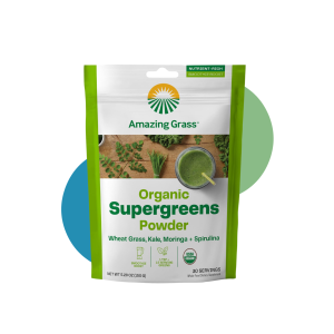 ORGANIC SUPERGREENS 150GM