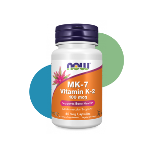 MK-7 VITAMIN K-2 100MCG
